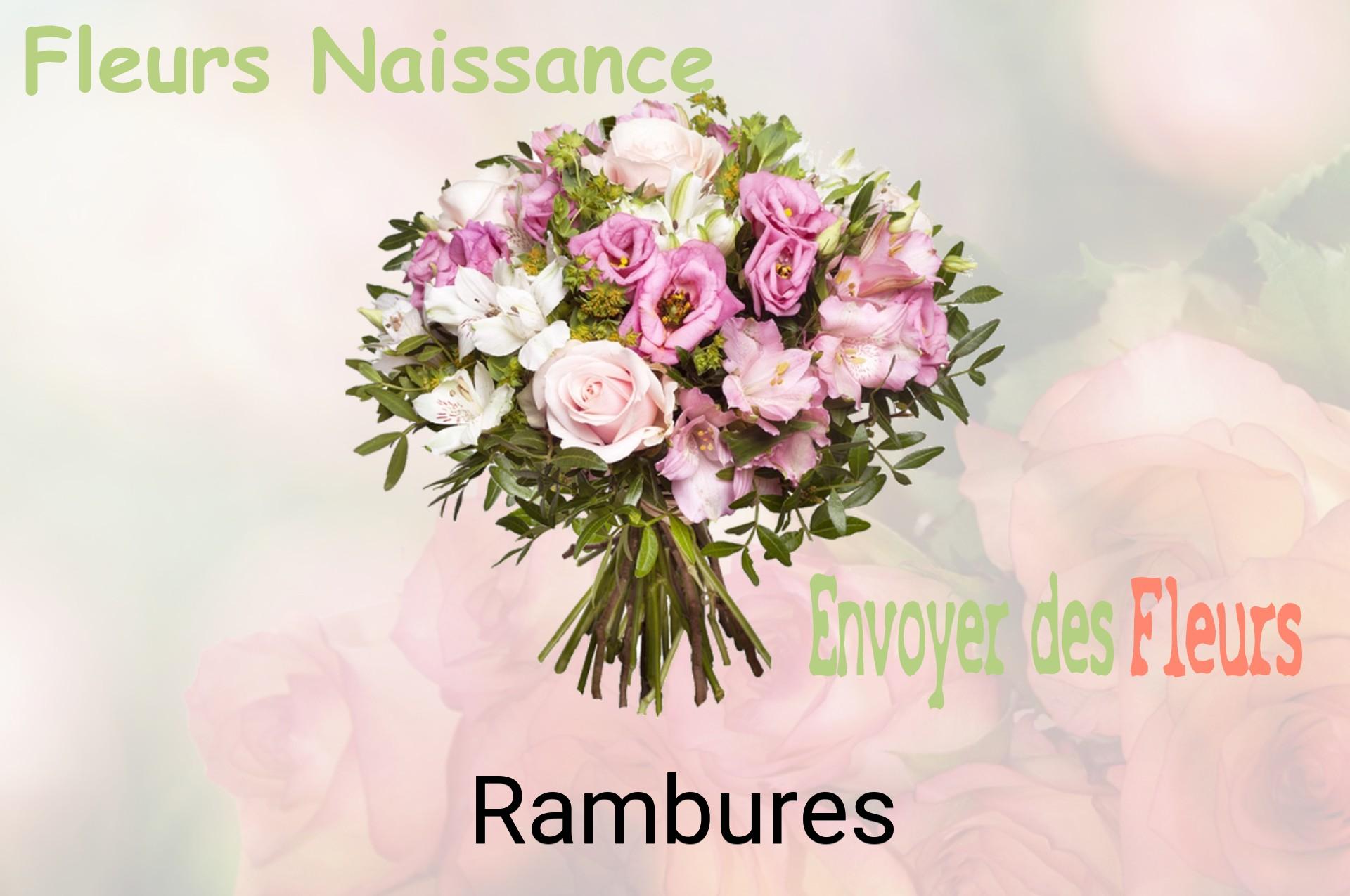 Bouquet de fleurs de naissance livré à Rambures
